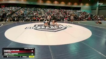 120 lbs Cons. Round 5 - Tabitha Montez, Central Catholic vs Gabriela Bolivar, Silver Creek