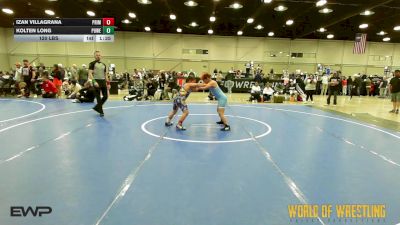 120 lbs Quarterfinal - Izan Villagrana, Prime 9U vs Kolten Long, Powerhouse Gold 9U