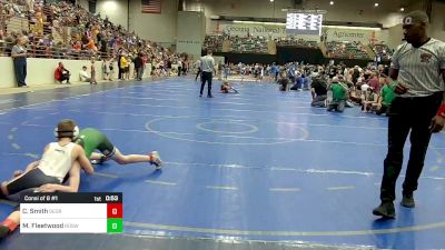 76 lbs Consi Of 8 #1 - Cullen Smith, Georgia vs Mark Fleetwood, Roswell Wrestling Club