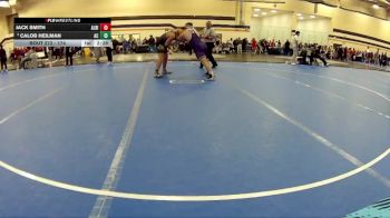 174 lbs Cons. Semi - Jack Smith, Albion College vs Calob Heilman, Adrian NCAA