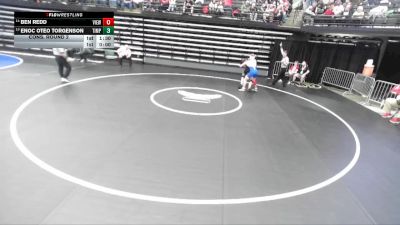5A 138 lbs Cons. Round 2 - Ben Redd, Viewmont vs Enoc Oteo Torgenson, Timpview