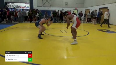 189 lbs R-32 - Kingsley Menifee, Fauquier-VA vs Cam Martin, Burrell