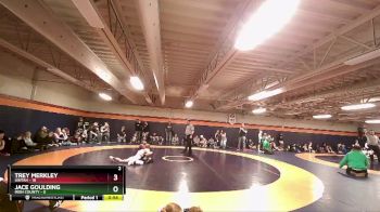 57 lbs Round 1 (4 Team) - Trey Merkley, Uintah vs Jace Goulding, Iron County