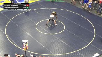 192 lbs Consi Of 16 #2 - Jaxson McVicker, Laurel vs Bruszavion Baisch, Conestoga Valley