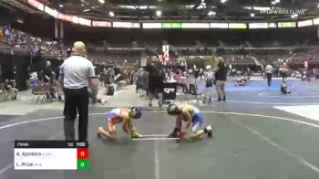 74 lbs Final - Abrionna Apodaca, Wapato WC vs Luke Price, Takedown Express WC