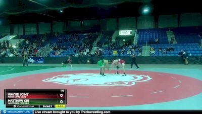 133 lbs Cons. Semi - Wayne Joint, Minot State (N.D.) vs Matthew Chi, Wisconsin-Parkside