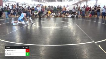 140 lbs Round Of 16 - Brady McHale, Cambridge Bears Youth Wrestling vs David Rudd, Level Up