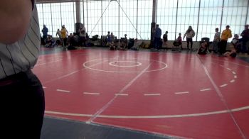 51 lbs Round Of 16 - Khambrel E. Campbell, Morris Fitness vs Mason Blalock, North Hall Wrestling Club