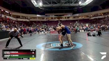 5A 139 lbs Cons. Round 2 - Ayden Cordova, Los Lunas vs Adrien Ulibarri, Santa Fe