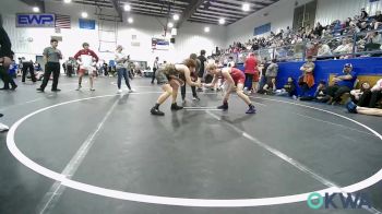 140 lbs Semifinal - Rielon Woodford, Clinton Youth Wrestling vs Xander Smith, Weatherford Youth Wrestling