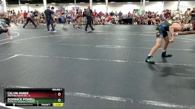 106 lbs Round 4 (6 Team) - Dominick Powell, EsteBoyz Shadow Strikers vs Calvin Parke, Orchard South WC