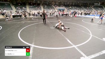 70 lbs Rr Rnd 3 - Bradley Fletcher, Broken Arrow Wrestling Club vs Kason Wolfe, Keystone Wrestling Club