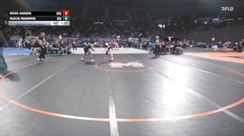 6A/5A Girls 125 3rd Place Match - Nova Danzig, Ridgeview Girls vs Macie Manning, West Albany Girls