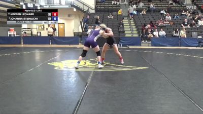 138 lbs Champ. Round 1 - Nevaeh Leonard, Chadron vs Johanna Steinlicht, Sioux Falls