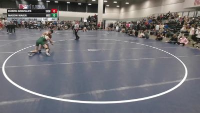 138 lbs Cons. Rd Of 64 - Mason Maier, Missouri vs Ruben Gonzales, Socorro High School Wrestling