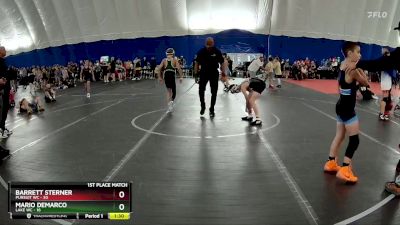 84 lbs Finals (2 Team) - Mario Demarco, Lake WC vs Barrett Sterner, Pursuit WC