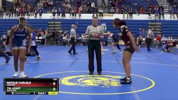 170 lbs Cons. Round 3 - Natalie Carlisle, LEBANON vs Tia Leahy, NAPOLEON