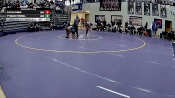 235 lbs Semis & 1st Wb (8 Team) - Faith Jones, Lumpkin Co. vs Tymiah Powell, Long County