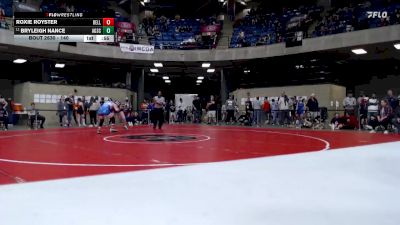 140 lbs Champ. Round 3 - BryLeigh Nance, Sherrard vs Roxie Royster, Unattached