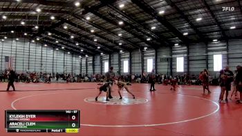 97 lbs Quarterfinal - Kyleigh Dyer, Indiana Inferno vs Araceli Clem, Cannonsburg