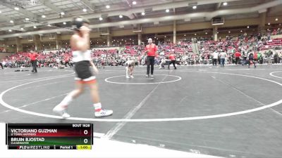 64 lbs Quarterfinal - Bruin Bjostad, Clearwater vs Victoriano Guzman, U Town Hammers