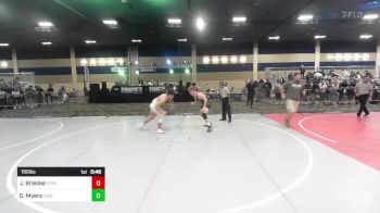 190 lbs Consi Of 16 #2 - Jeremy Brieske, Etiwanda vs Gabrian Myers, Legends Of Gold LV