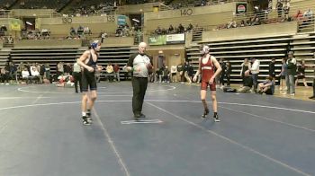 107 Championship Bracket Cons. Round 5 - Micah Donahue, Watertown-Mayer vs Charlie Wagner, New Prague