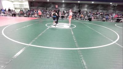 95 lbs Round Of 16 - Abigail Peterson, IA vs Katelyn Rowles, IN