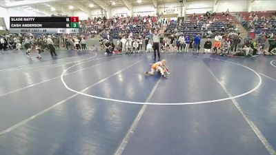 48 lbs Cons. Semi - Slade Batty, Hook`em W.C. vs Cash Anderson, TUG