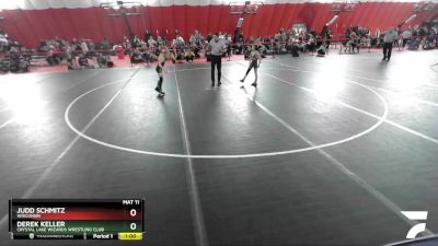 59 lbs Cons. Round 3 - Derek Keller, Crystal Lake Wizards Wrestling Club vs Judd Schmitz, Wisconsin