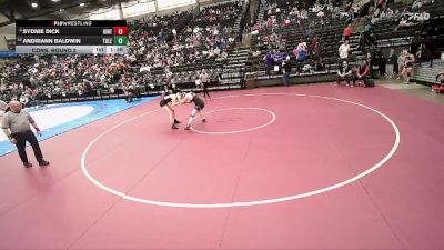 4A 125 lbs Cons. Round 2 - Sydnie Dick, Uintah vs Andriann Baldwin, Tooele