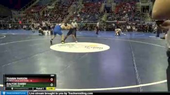 285 lbs Quarterfinals (8 Team) - Tharin Parson, E1-West Fargo Sheyenne vs Dalton Darby, W4-Jamestown