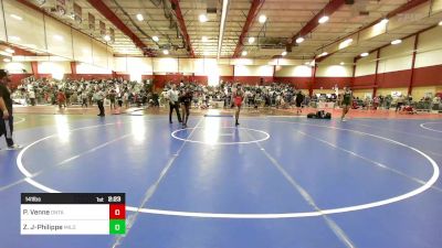 141 lbs Consi Of 8 #2 - Phillip Venne, Oneonta vs Zachary Jean-Philippe, Milo Wrestling Club