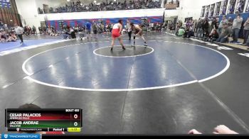 195 lbs Cons. Round 5 - Jacob Andrae, Vallivue vs Cesar Palacios, American Falls