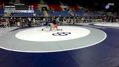 126 lbs Cons. Rd Of 64 - Logan Price, FL vs Colby Payne, CO