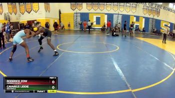 144 Gold Round 2 - Cavarius Liddie, Buchholz vs Roderick Zow, Camden County