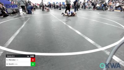 52 lbs Consi Of 4 - Conor Mendez, Elgin Wrestling vs Braydon Smith, Noble Takedown Club