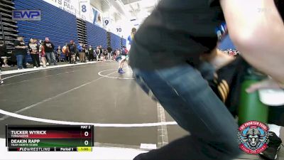 61 lbs Round 3 - Deakin Rapp, Team North Stars vs Tucker Wyrick, Tonganoxie