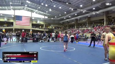 105 lbs Cons. Round 1 - Candace Calvert, MO vs Rylee Jones, MO