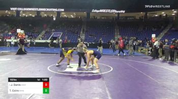 182 lbs Prelims - James Danis, Essex vs Tyler Coiro, Simsbury