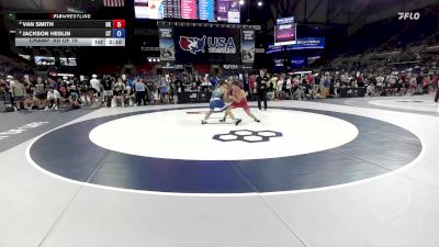 126 lbs Champ. Rd Of 16 - Van Smith, OK vs Jackson Heslin, CT