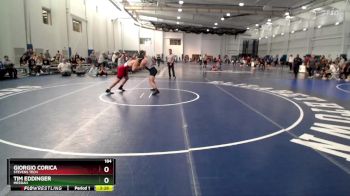 184 lbs Cons. Round 5 - Tim Eddinger, Messiah vs Giorgio Corica, Stevens Tech