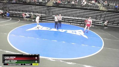 135 lbs Champ. Round 3 - Cash Grow, Mountain View vs Adam Young, Davis High School