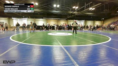 98 lbs Rr Rnd 1 - Octavio Castillo, Juggernaut Wrestling Club vs Cohen Wallace, Kingfisher YellowJackets
