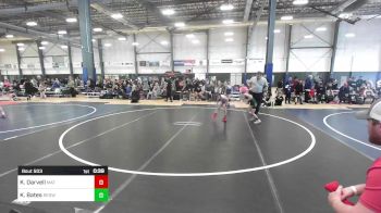 62 lbs Quarterfinal - Keegan Darvell, Mat Demon WC vs KelleyAnne Bates, Redwood WC