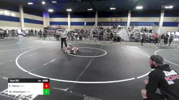 90 lbs Consi Of 8 #2 - Elijah Heron, Aspire Higher USA WC vs Weston Shamhart, 2 On 1 Warriors