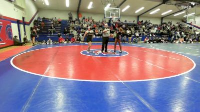 145 lbs Consi Of 8 #2 - Jah'zara Hill, Union Girls JH vs Brooklyn Riley, Sand Springs JH (SS)