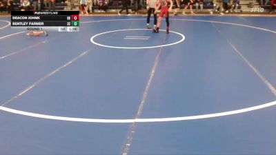 92-98 lbs Round 1 - Deacon Johnk, Broken Bow vs Bentley Farmer, Sandy Creek