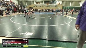 135 lbs Champ. Round 1 - Cheyanne Wolfard-Henry, Klahowya (Girls) vs Kayleen Rouska, Aberdeen (Girls)