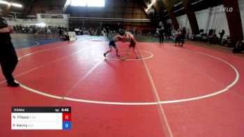 113A lbs Final - Nikos Filipos, X-caliber Athletics. Wyoming Seminary vs Paul Kenny, Elite Wrestling